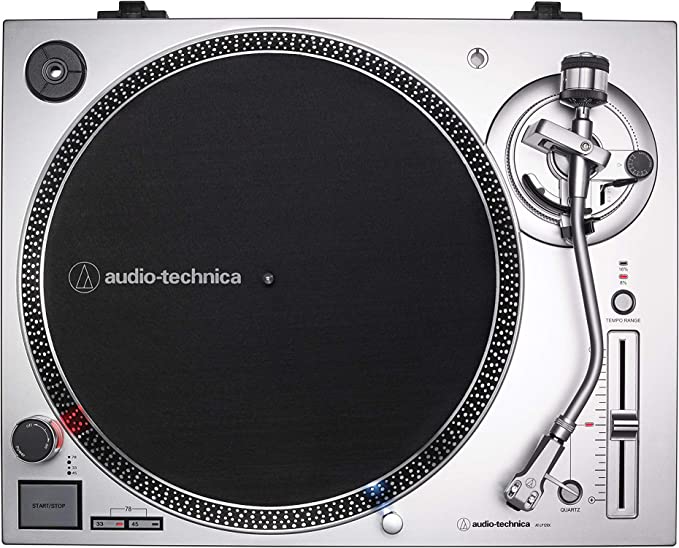 Audio-Technica Direct-Drive Turntable - Silver | LP120XUSBHCSV - Image 3