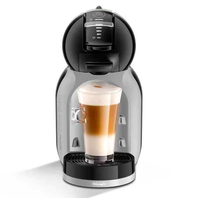 Delonghi MiniMe Dolce Gusto Nescafe Coffee Machine - Grey & Black | EDG155.BG - Image 3