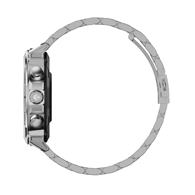 Garett Atom Smartwatch - Silver Steel | ATOM-SILVER - Image 5
