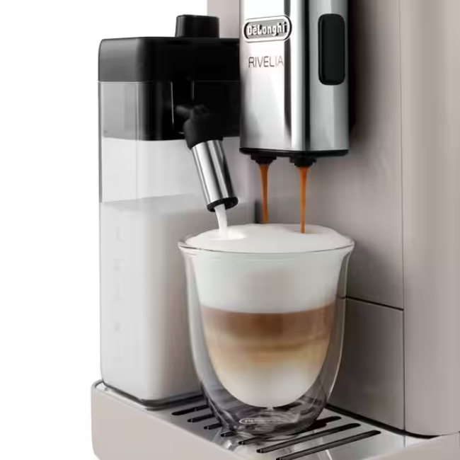 Delonghi Coffee Machine Rivelia - Beige | EXAM440.55.BG - Image 4