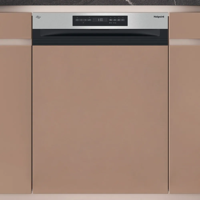 Hotpoint MaxiSpace Semi-Integrated Dishwasher - Neutral | H5PC15M6UK