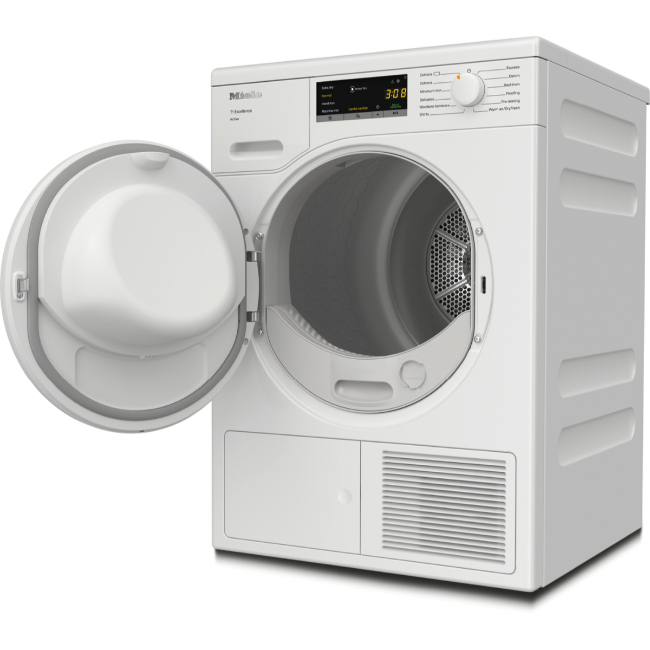 Miele T1 7KG Heat Pump Tumble Dryer - White | TEA225WP - Image 3 Miele T1 7KG Heat Pump Tumble Dryer - White | TEA225WP - Image 3