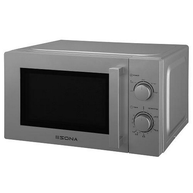Sona 700W 20L Silver Microwave | 980548 Sona 700W 20L Silver Microwave | 980548