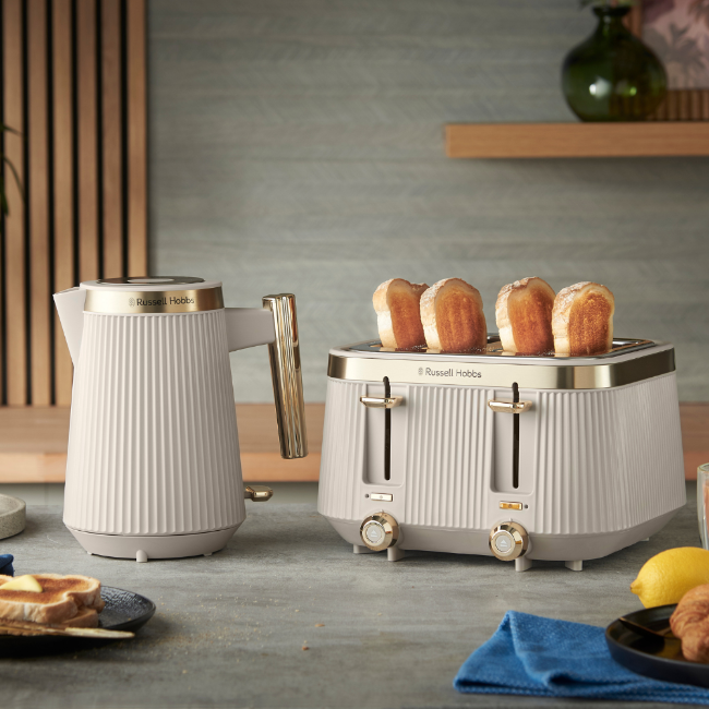 Russell Hobbs Bronte Kettle 1.7 Litres | Stone | 26751 - Image 5