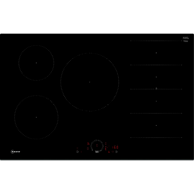 Neff N 70 Induction Hob 80cm Surface Mount - Black | T68FHV4L0