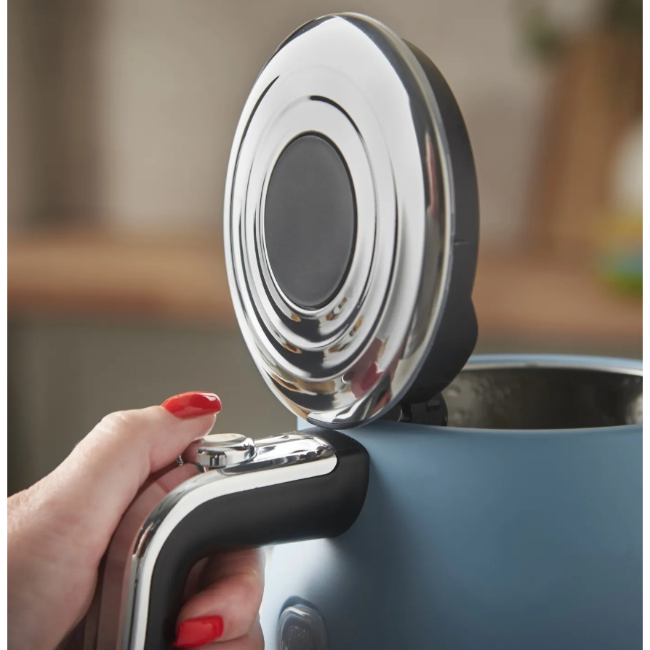 Russell Hobbs Hanley Retro Kettle | Blue | 1.7l | 28641 - Image 3