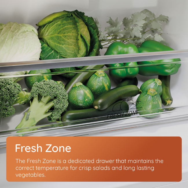 Hotpoint 50:50 Frost Free Fridge Freezer - Black Inox | HPK26363XBR5UK - Image 15