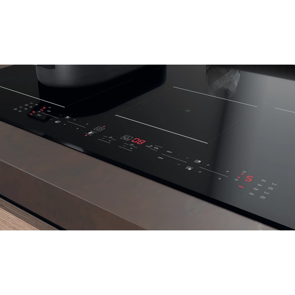 Hotpoint 77cm Induction Hob 4 Zones - Glass-Ceramic | TB 3977B BF - Image 4