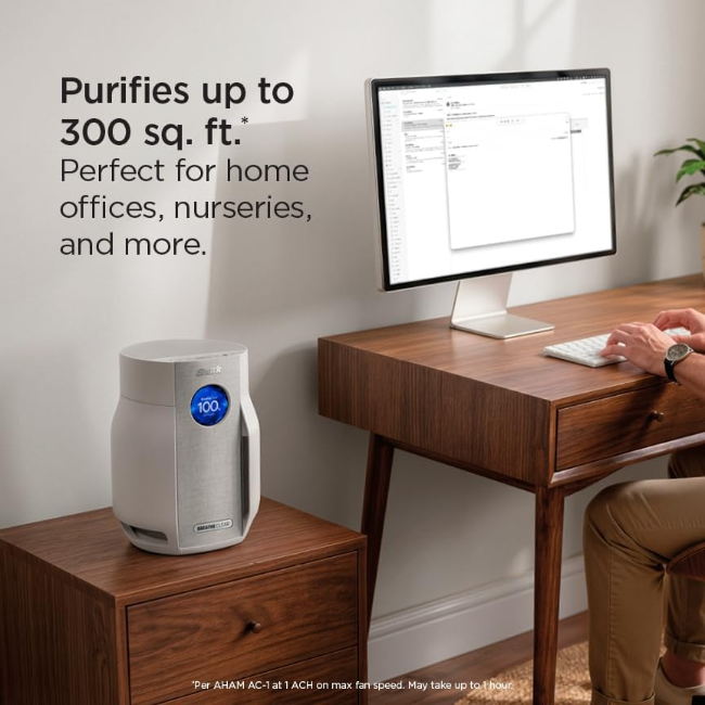 Shark BreatheClear Compact Pro Smart Air Purifier | Dove | HP062UK - Image 9