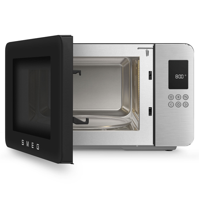 Smeg Microwave 29l - Black | MOC01BLMUK - Image 2