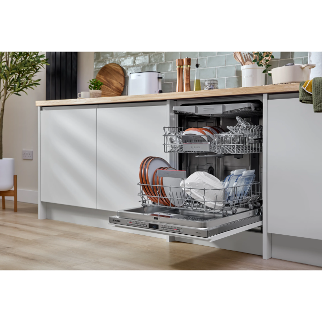 Bosch Series 6 Fully-Integrated Dishwasher - White | SMV6ZCX10G - Image 5