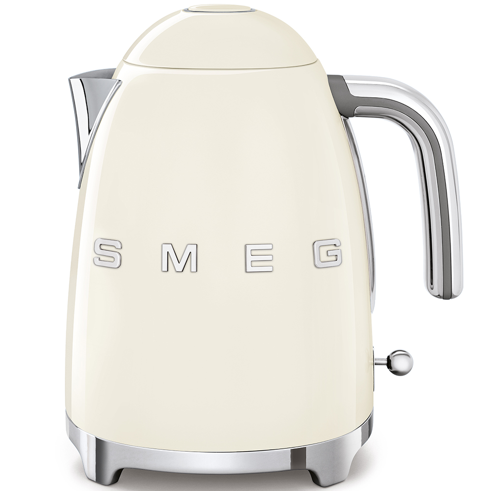 Smeg 50's Retro style Cream Kettle | KLF03CRUK Smeg 50's Retro style Cream Kettle | KLF03CRUK