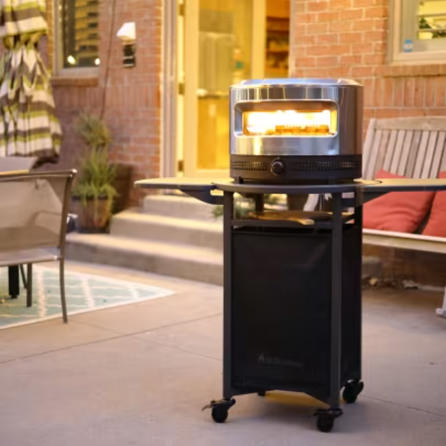 Pizza Oven Cart - Black | PIZZA-CART - Image 4