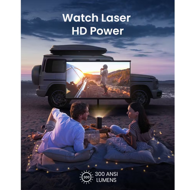 Nebula Capsule 3 Laser Projector - Black | D2426212 - Image 3