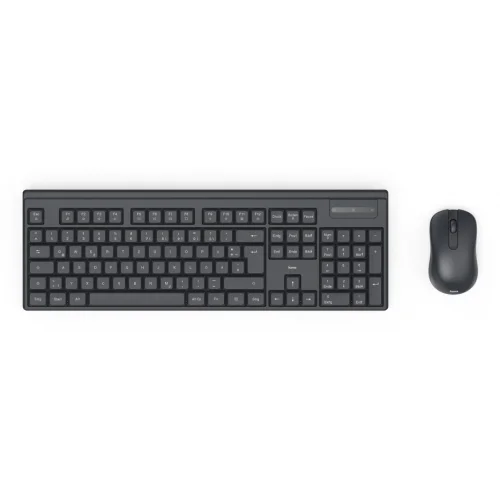 Hama “WKM-100” Wireless Keyboard & Mouse | Black | 73173051 Hama “WKM-100” Wireless Keyboard & Mouse | Black | 73173051