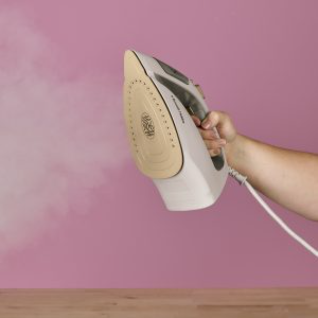 Russell Hobbs Fabric Luxe Steam Iron | Backed Stone | 28680 - Image 7