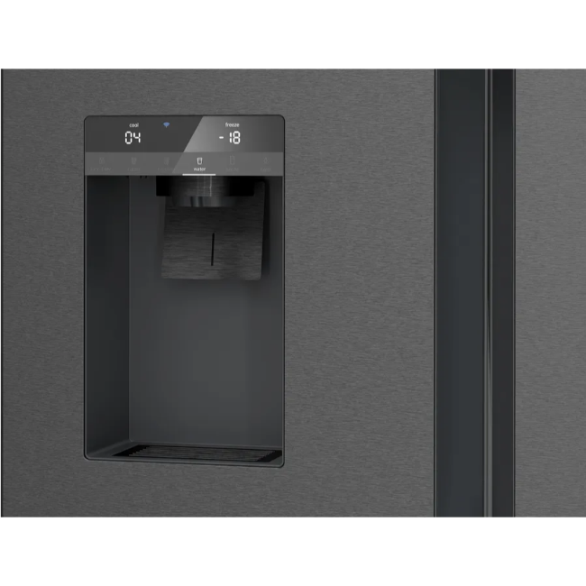 Siemens IQ700 French Door Fridge Freezer - Black/Inox | KF96DPXEA - Image 3