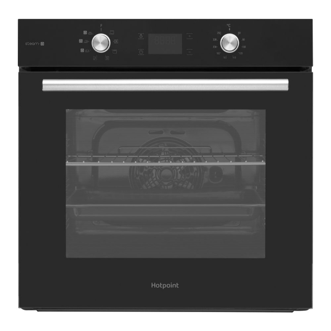 Hotpoint Gentle Steam Oven - Black | FA4S541JBLGH Hotpoint Gentle Steam Oven - Black | FA4S541JBLGH