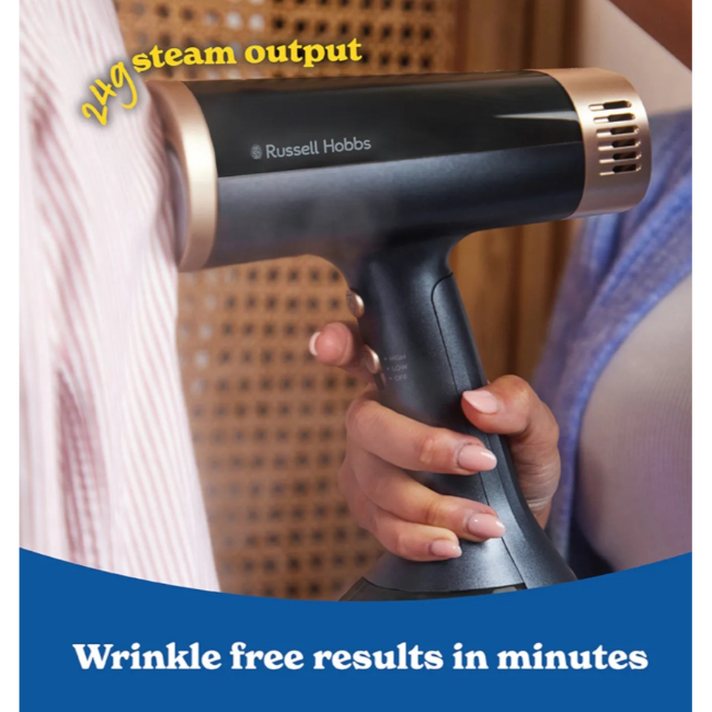 Russell Hobbs VacuSteam Clothes Steamer | Midnight Blue | 28550 - Image 4
