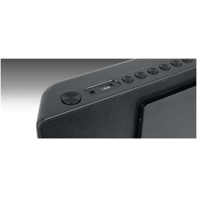 Muse CD Micro Hifi System BlueTooth - Black | M-60BT - Image 4