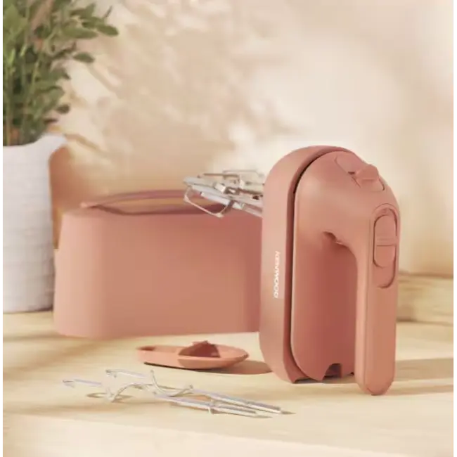 Kenwood QuickMix Go | 5 Speed Hand Mixer | Clay Red | HMP40.000RD - Image 4 Kenwood QuickMix Go | 5 Speed Hand Mixer | Clay Red | HMP40.000RD - Image 4