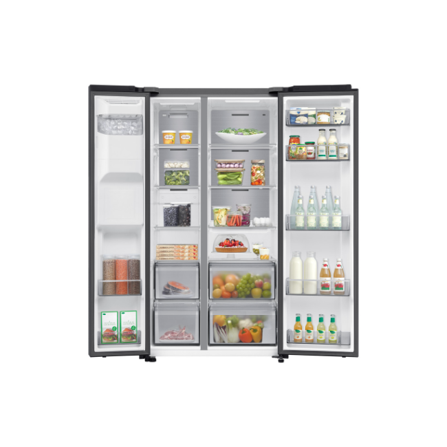 Samsung 640L Bespoke AI Series 6 Side-by-Side Fridge Freezer with SpaceMax™ - Black | RS70F64KEFEU - Image 3