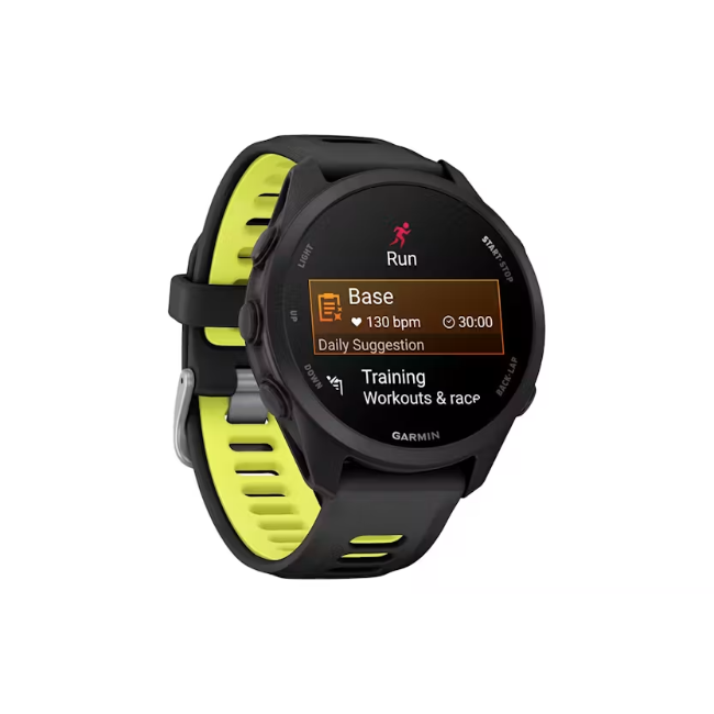 Garmin Forerunner 170 Music - Black with Black/Amp Yellow Band | 010-03920-10 - Image 2