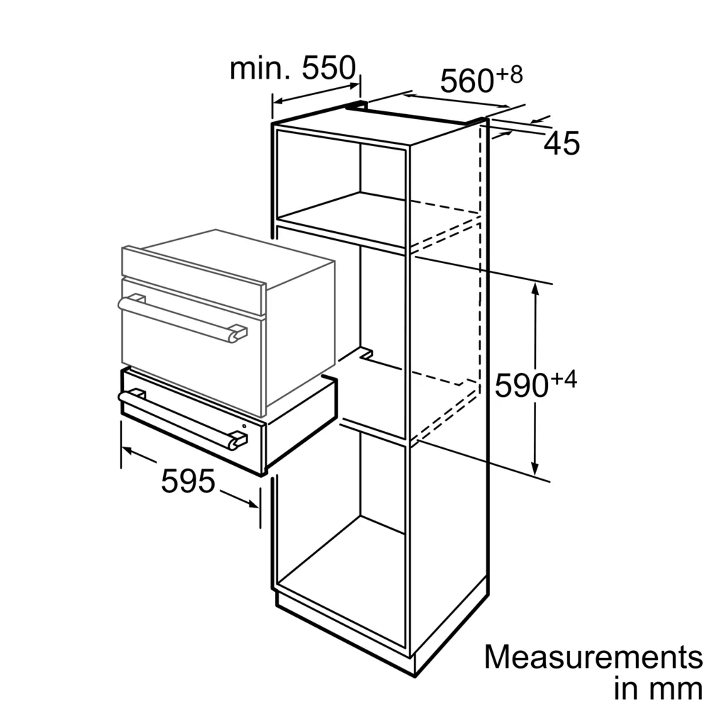 Siemens Accessory Drawer - Stainless Steel | HW1405A2B - Image 5 Siemens Accessory Drawer - Stainless Steel | HW1405A2B - Image 5
