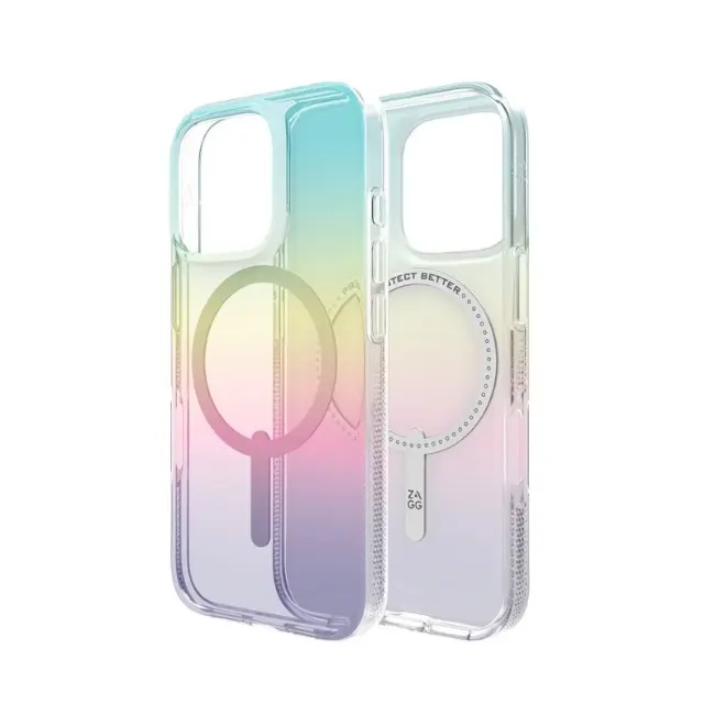 Zagg Apple iPhone 16 Pro Case | Milan Snap | Iridescent | 702315112
