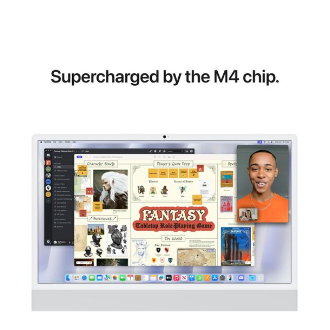 Apple iMac 24" M4 16gb 256g - Silver | MD3H4B-A - Image 6