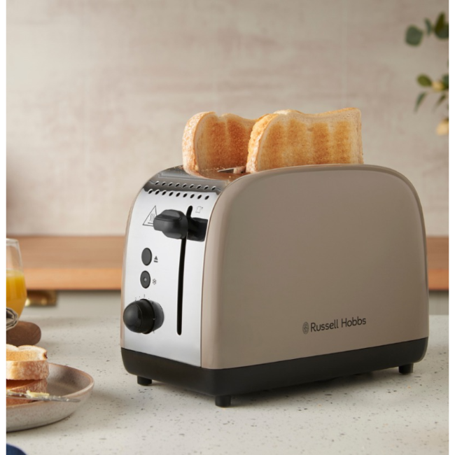 Russell Hobbs Classic 2 Slice Toaster | Mocha | 26931 - Image 2