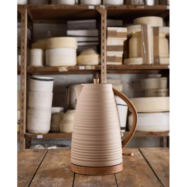 Morphy Richard Clay Felspar 1.7L Jug Kettle | Brown | 103100 - Image 2