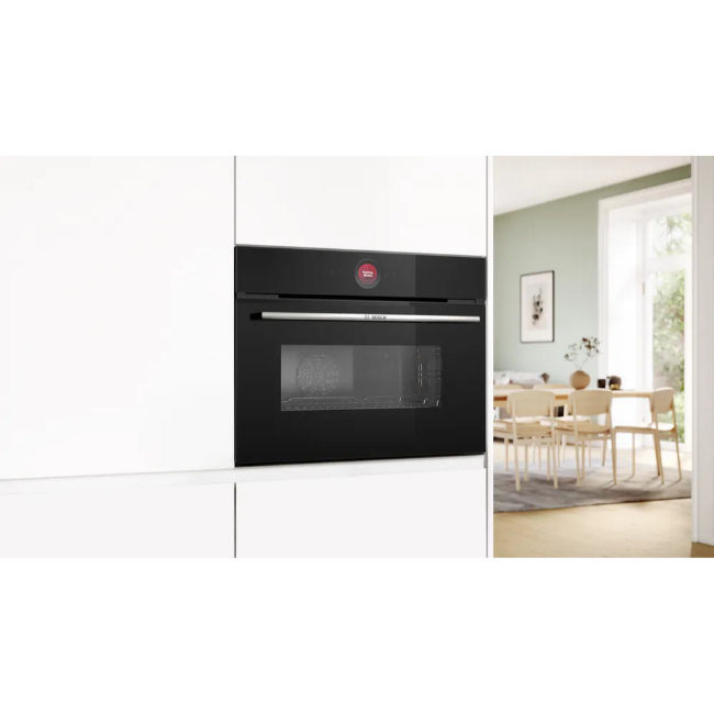 Bosch Series 8 Built-in Compact Oven with Microwave Function - Black | CMG7241B1B - Image 4