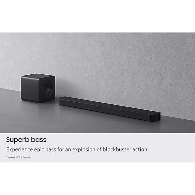 Samsung Q-Series 5.1.2ch Soundbar with Subwoofer - Black | HW-Q800F-XU - Image 7 Samsung Q-Series 5.1.2ch Soundbar with Subwoofer - Black | HW-Q800F-XU - Image 7