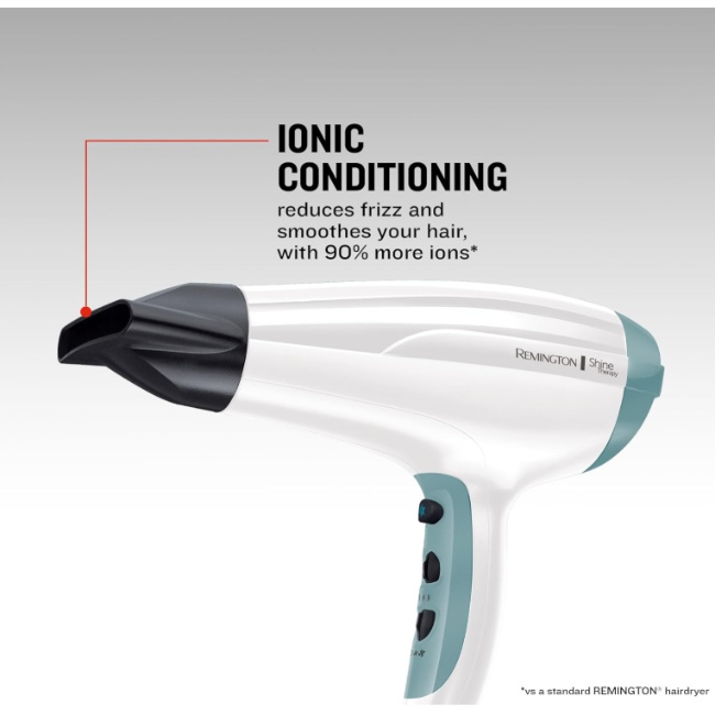 Remington Shine Therapy Hair Dryer | White | D5216 - Image 4