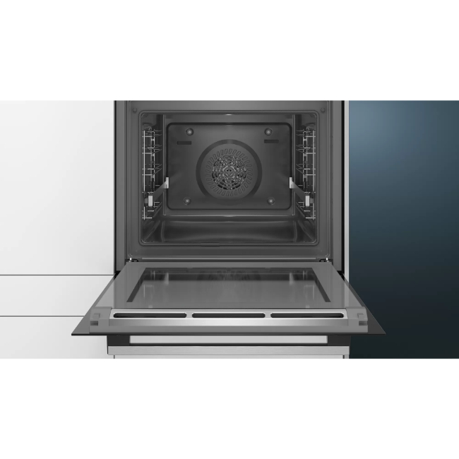 Siemens iQ500 Active Clean Single Oven Black & Steel | HR578G5S6B - Image 2 Siemens iQ500 Active Clean Single Oven Black & Steel | HR578G5S6B - Image 2