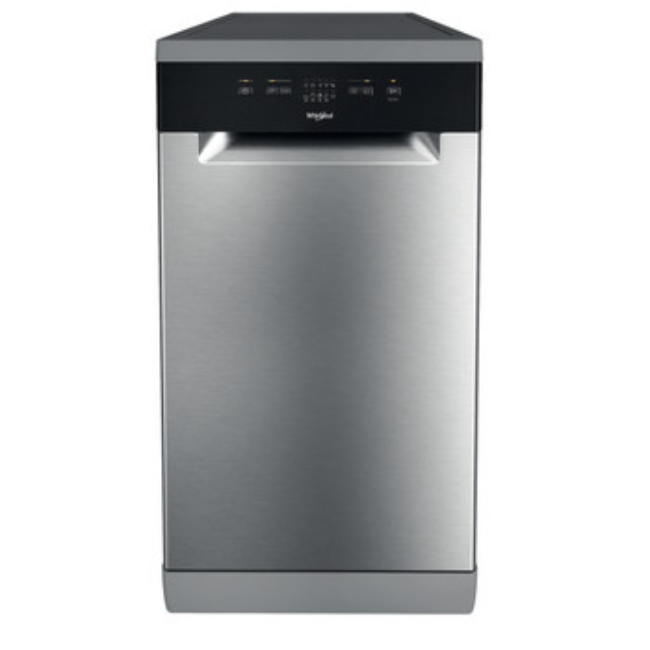 Whirlpool Slimline Dishwasher - Stainless Steel | WH2FE10CS80XUK - Image 2
