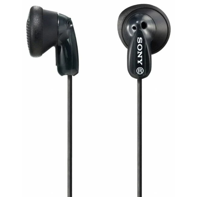 Sony In Ear Headphones | Black | MDRE9LPBAE