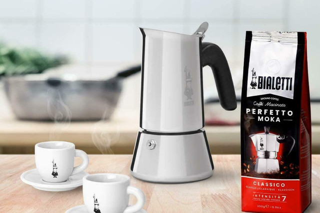 Bialetti  NEW Venus 2 Cup, Non-Induction - Coffee Maker – Stainless Steel - Silver | 7252 - Image 2