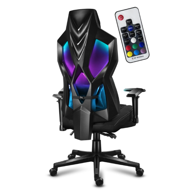 Huzaro Combat 6.2 RGB Gaming Chair - Black | COMBAT6.2 - Image 4 Huzaro Combat 6.2 RGB Gaming Chair - Black | COMBAT6.2 - Image 4