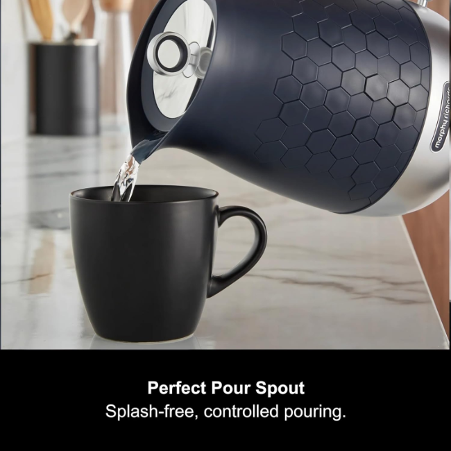 Morphy Richards Cassini 1.7L Jug Kettle | Outer Space Blue | 103021 - Image 5