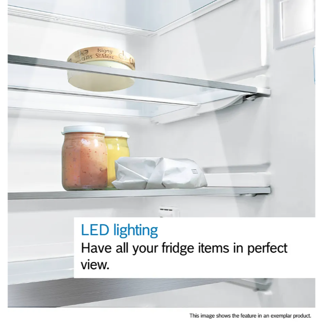 Bosch Series 4 Built-In Fridge-Freezer - White | KIN86VSE0G - Image 4