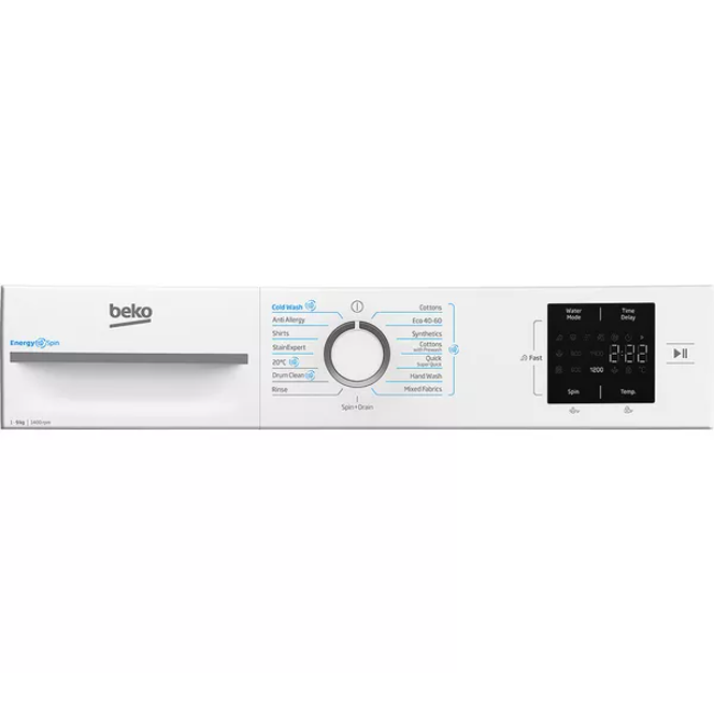 Beko Freestanding 9kg 1400rpm Washing Machine - White | BM3WT3941W - Image 8