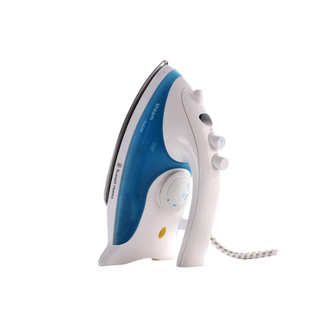 Russell Hobbs 760W Travel Iron - White/Blue | 22470 - Image 2