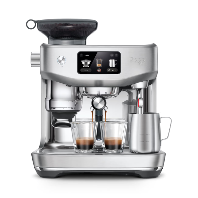 Sage Oracle Jet Coffee Machine - Stainless Steel | SES985BSS4GUK1