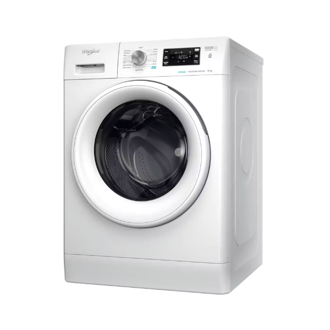 Whirlpool FreshCare+ Washing Machine 8kg 1400sp - White | FFB8469WVUK - Image 2