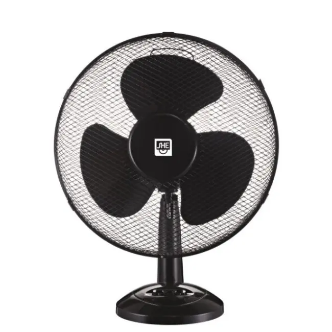 SHE Design Table Fan |  3 Speed Levels | 40cm | Black | SHE40TI2002