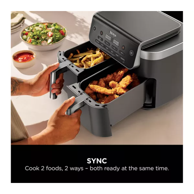 Ninja DualZone 7.6l 2-Drawer Air Fryer | DZ801UK - Image 4