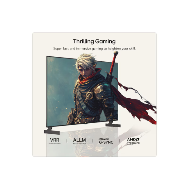 LG 55 inch LG OLED AI 4K Smart TV - Black | OLED55B65LA.AEI - Image 2