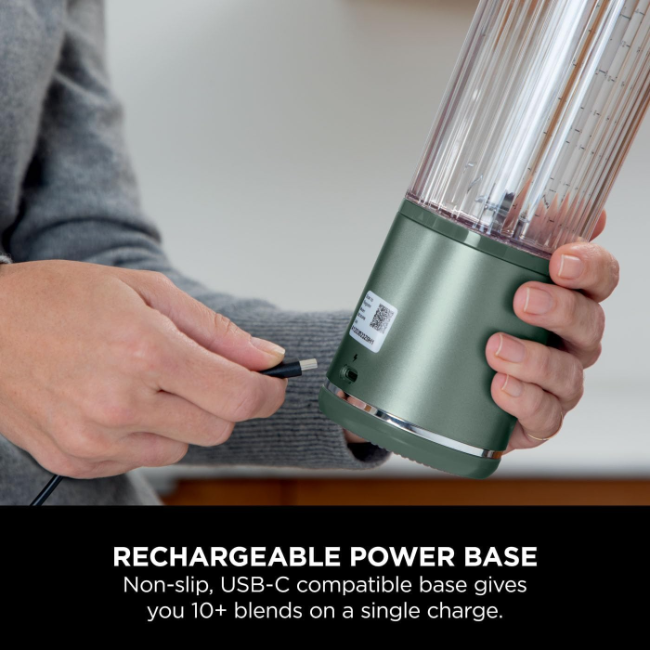 Ninja Blast Portable Blender | Forest Green | BC151UKEM - Image 6